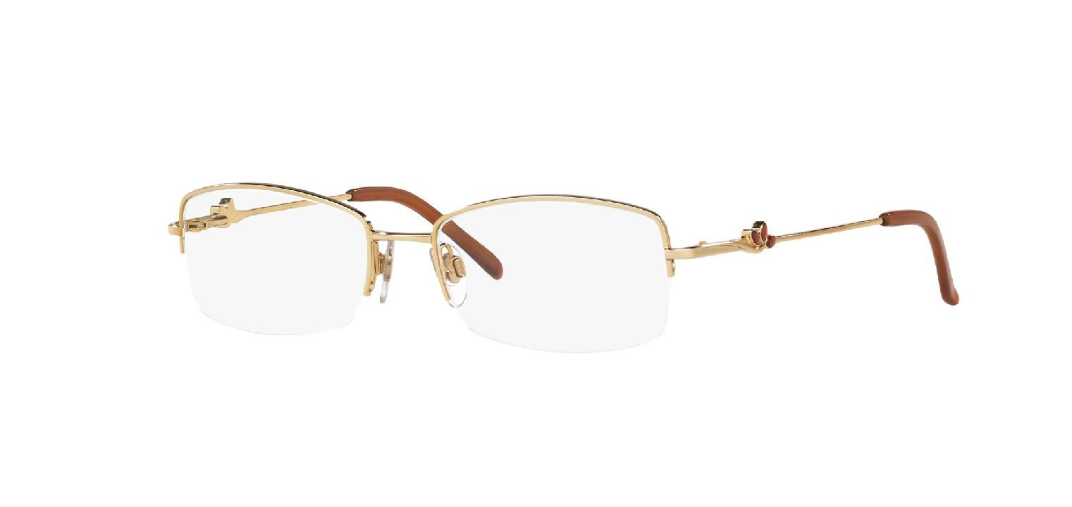 Sferoflex Brillen Damen 0SF2553 Rechteckig Gold