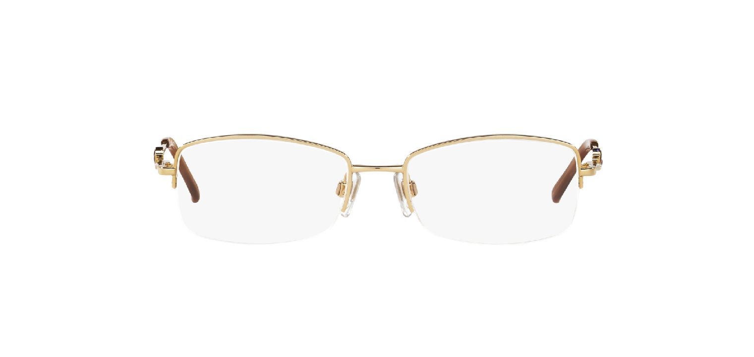 Sferoflex Brillen Damen 0SF2553 Rechteckig Gold