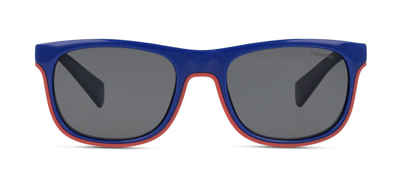 Polaroid Kids Rechteckig Sonnenbrillen PLD 8041/S Blau für Kinder