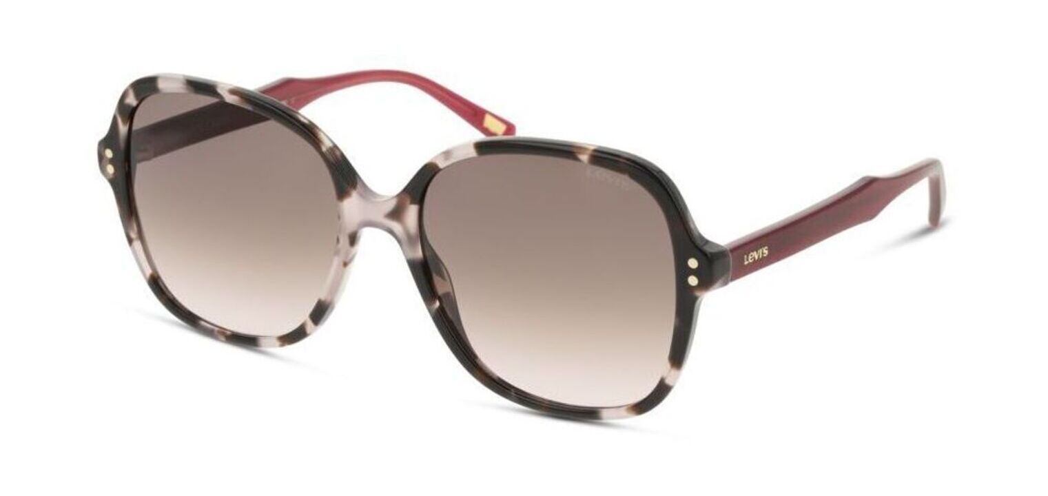 Occhiali da sole Donna Levis LV 5015/S Rettangolari Rosa McOptic