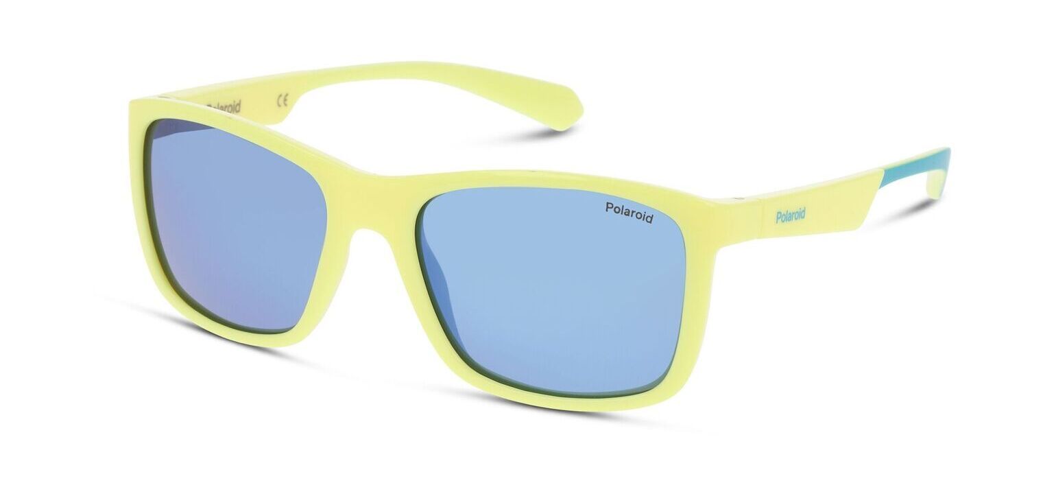 Enfant Polaroid Kids PLD 8053/S Rectangle Jaune McOptic