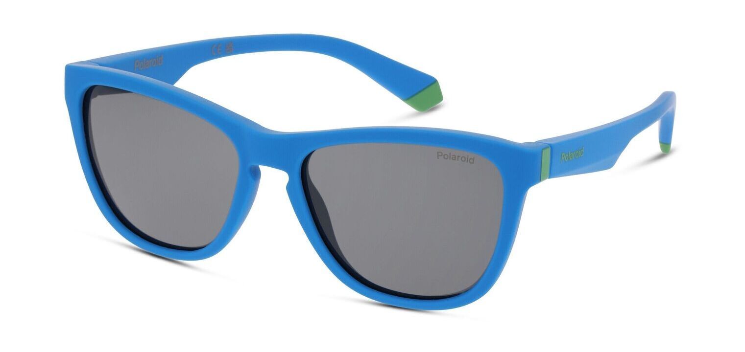 Occhiali da sole Bambino Polaroid Kids PLD 8056/S Rettangolari Blu