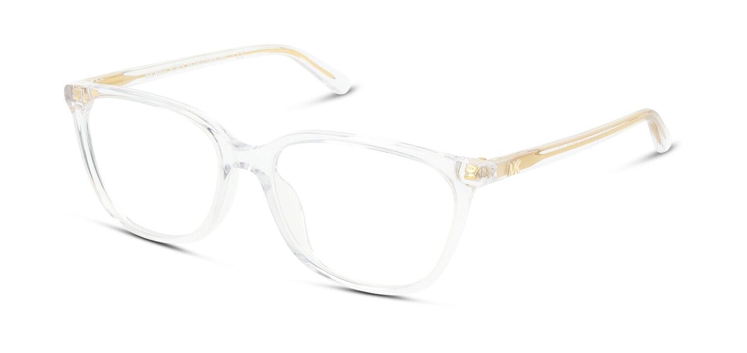 Occhiali Donna Michael Kors 0MK4067U Rettangolari Trasparente