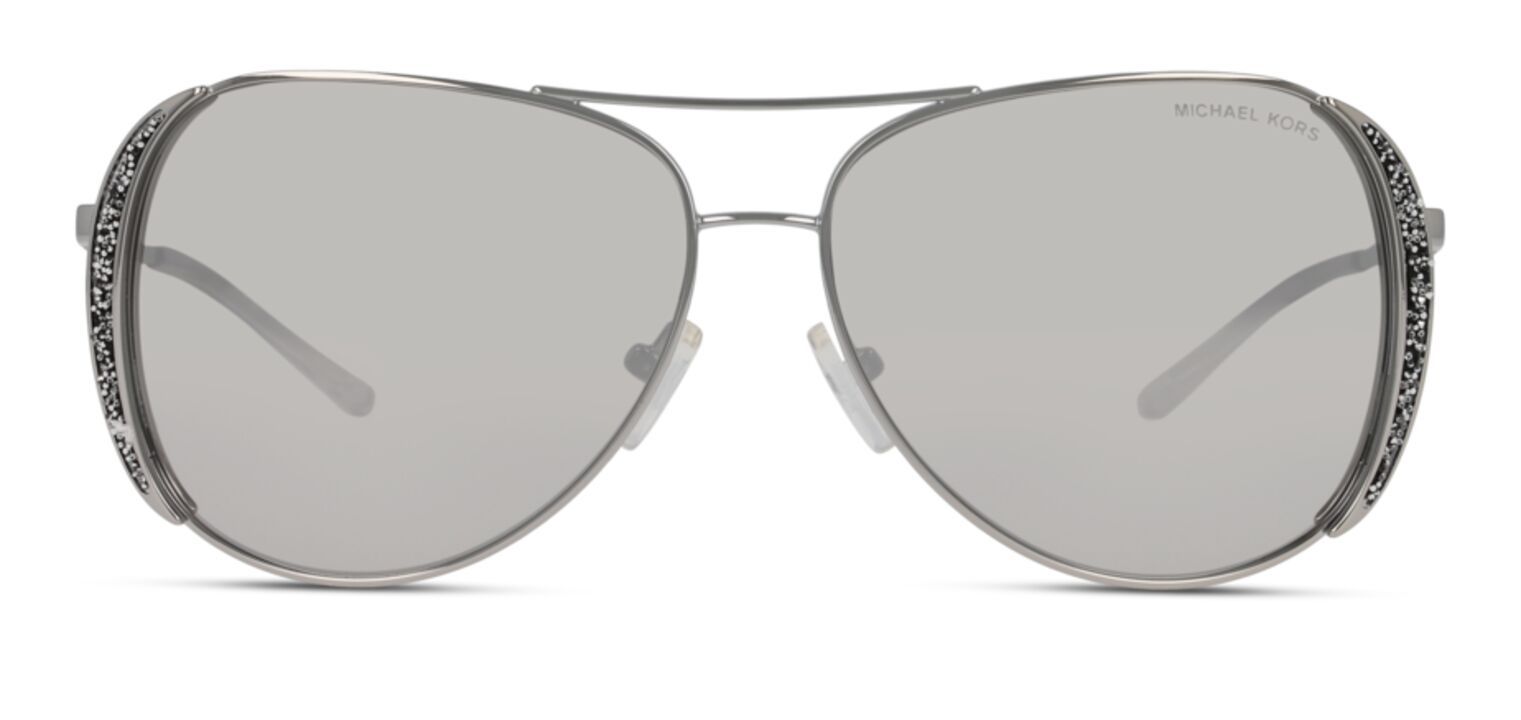 Michael Kors Aviator Sonnenbrillen 0MK1082 Sillber für Damen