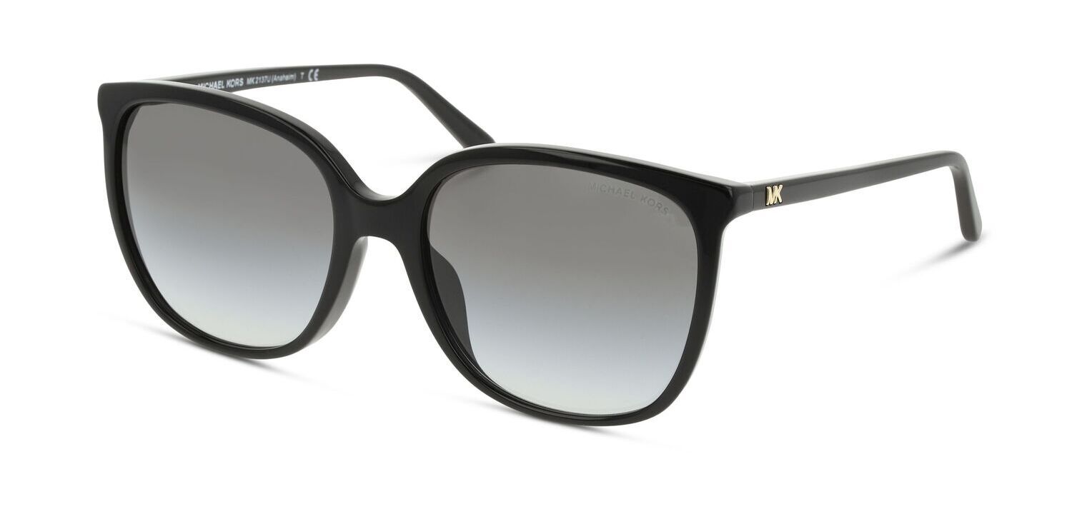 Lunettes de soleil Femme Michael Kors 0MK2137U Rectangle Noir