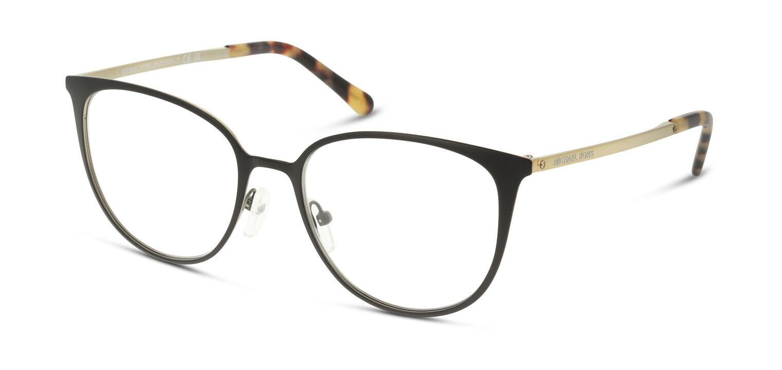 Lunettes de vue Femme Michael Kors 0MK3017 Ronde Noir mat McOptic