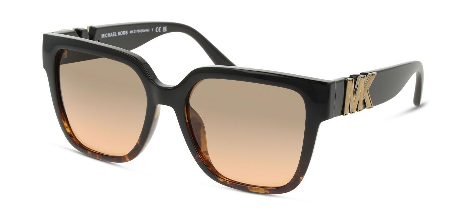 Michael Kors Sonnenbrillen Dame 0MK2170U Rechteckig Schwarz