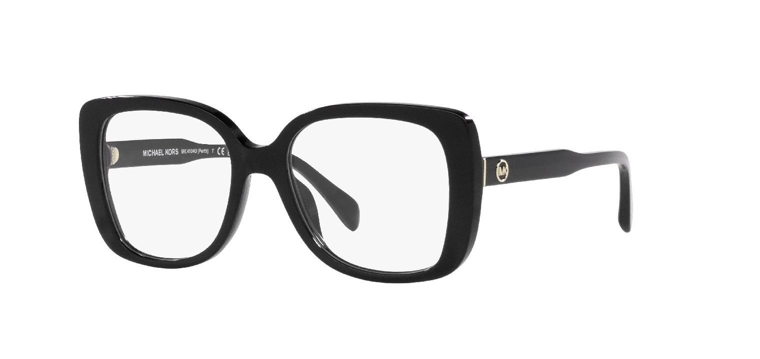 Lunettes de vue Michael Kors Carre 0MK4104U Noir pour Femme McOptic
