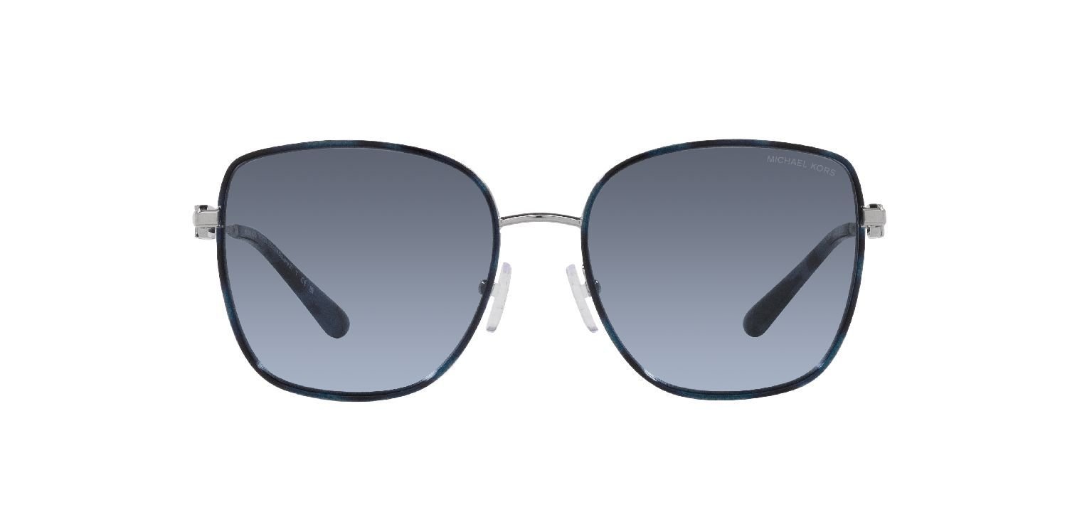 Lunettes de soleil Michael Kors Carré 0MK1129J Argenté pour Femme