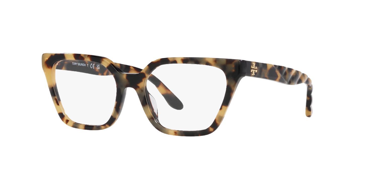 Lunettes de vue Femme Tory Burch 0TY2133U Rectangle Ecaille