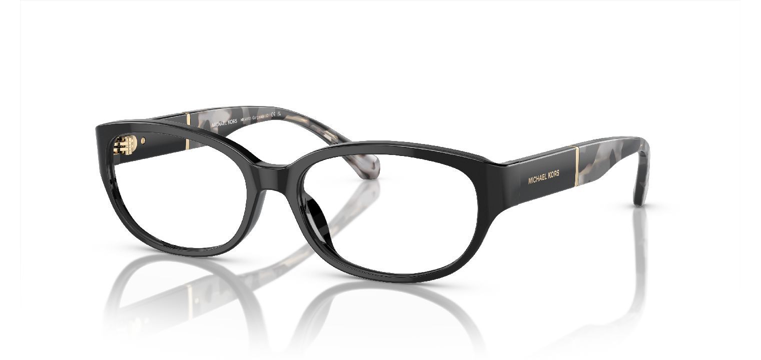 Lunettes de vue Femme Michael Kors 0MK4113 Ovale Noir