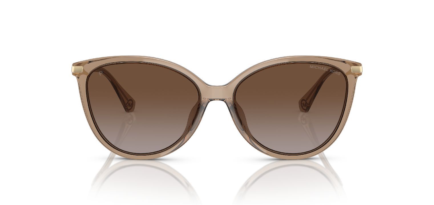Lunettes de soleil Michael Kors Papillon 0MK2184U Marron pour Femme McOptic