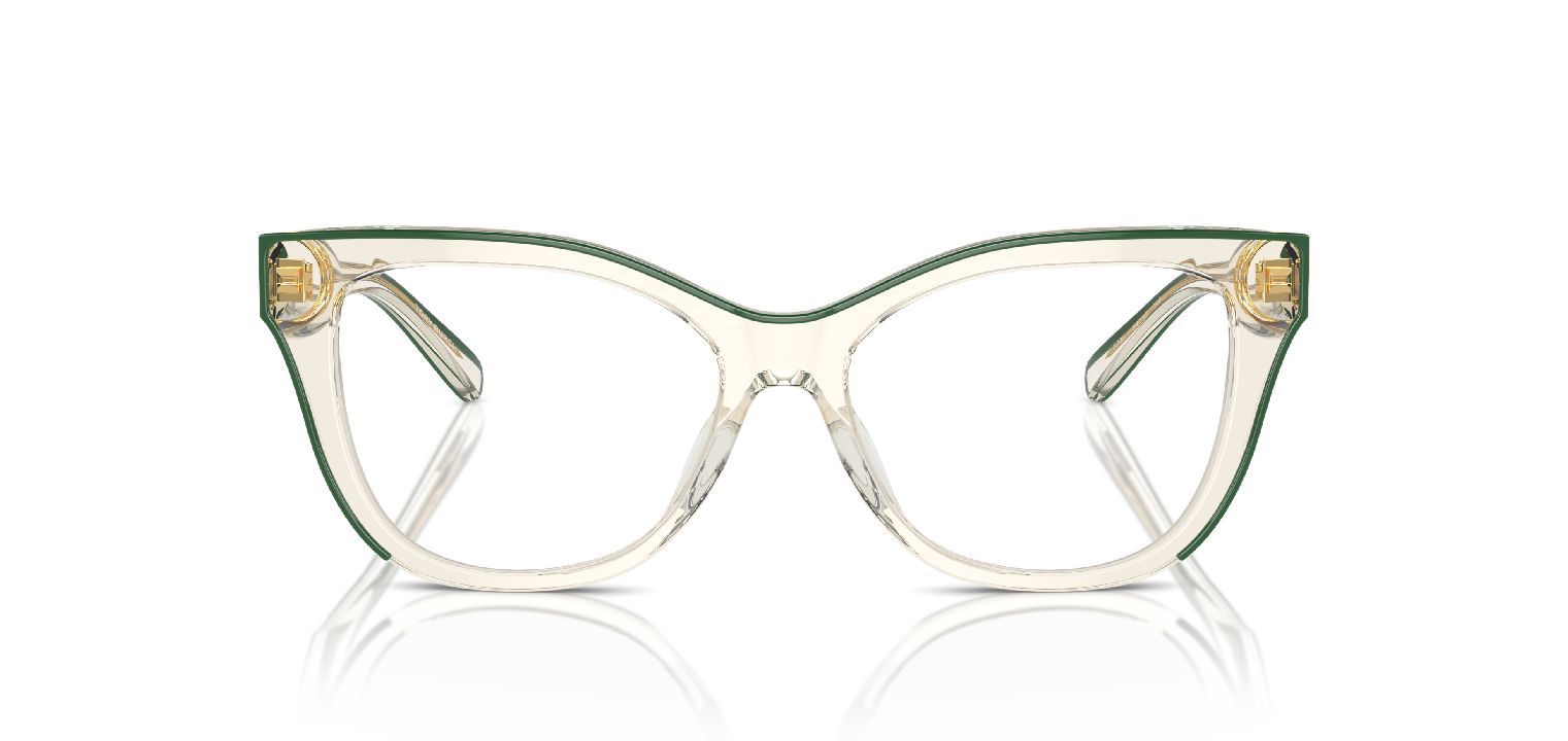 Tory Burch Schmetterling Brillen 0TY2147U Gelb für Damen