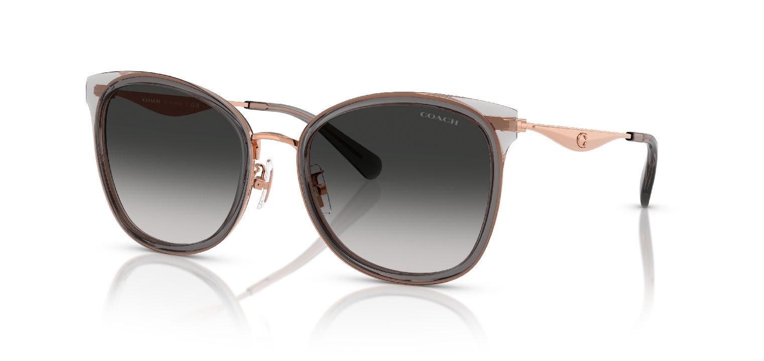 Coach Quadratisch Sonnenbrillen 0HC7170 Rosa für Damen