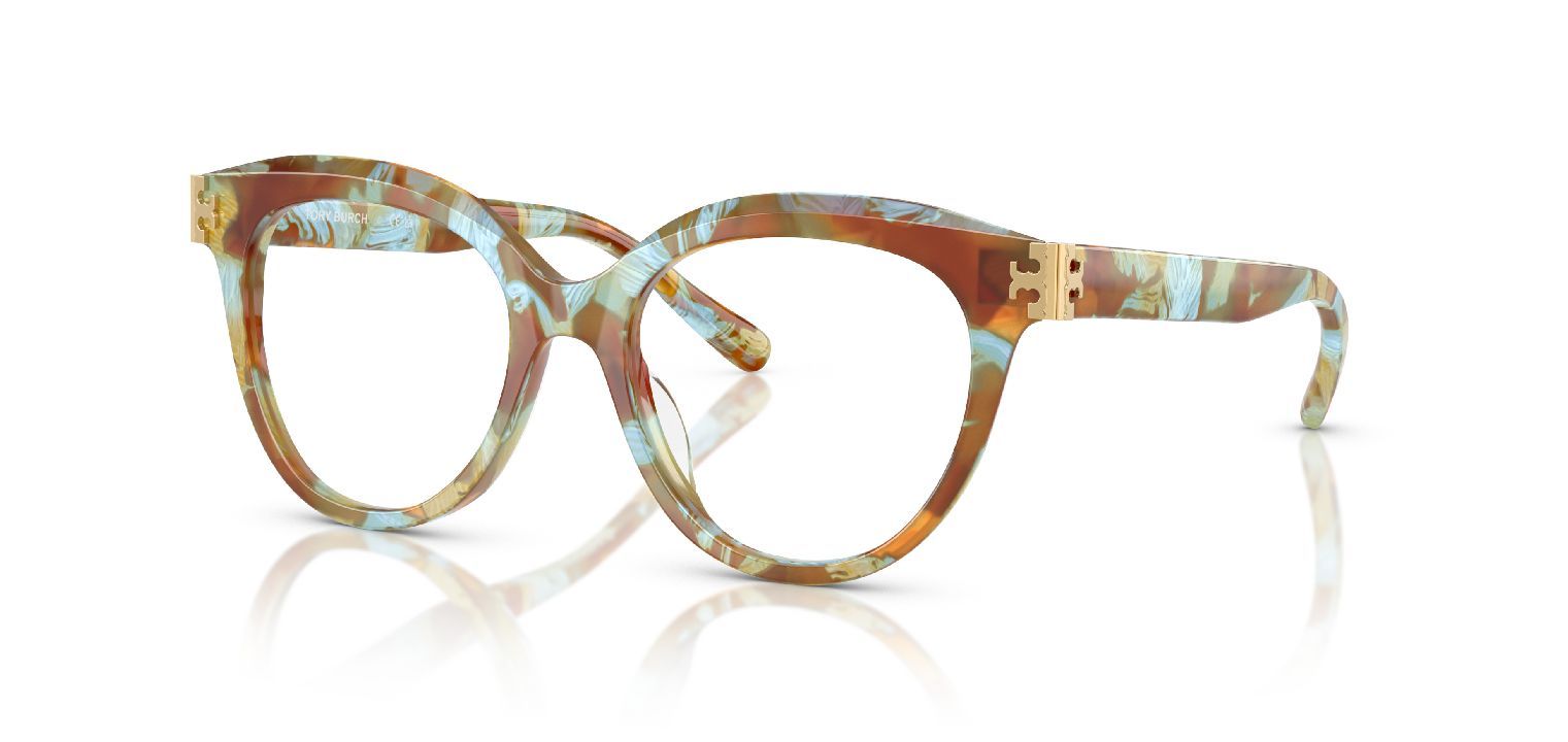 Lunettes de vue Tory Burch Ronde 0TY2154U Bleu pour Femme