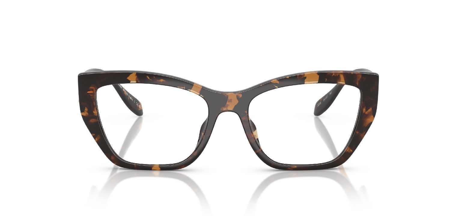 Michael Kors Rechteckig Brillen 0MK4149U Havana für Damen