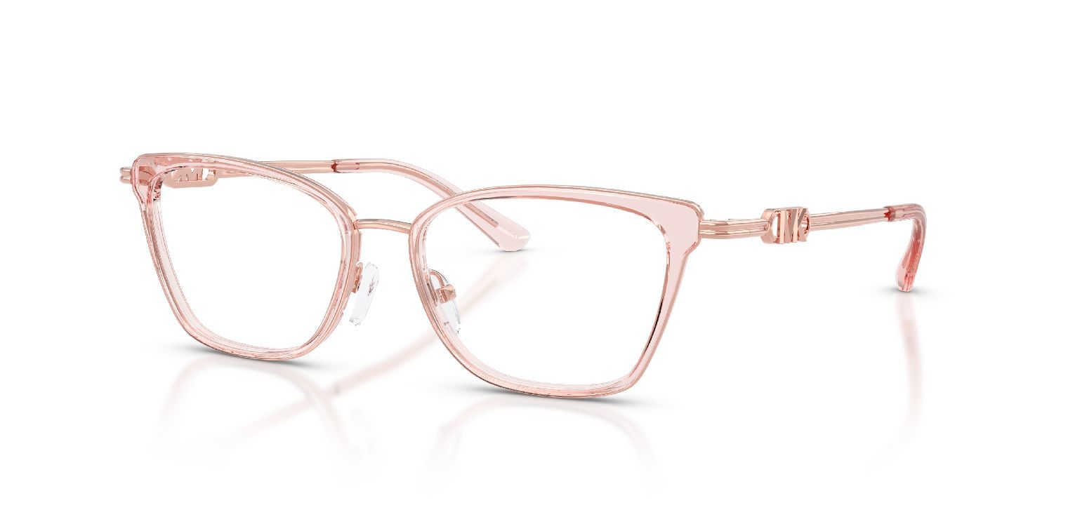 Michael Kors Rechteckig Brillen 0MK3102 Rosa für Damen