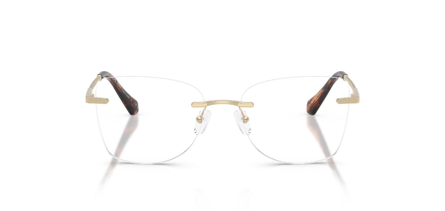 Lunettes de vue Michael Kors Carré 0MK3099 Doré pour Femme