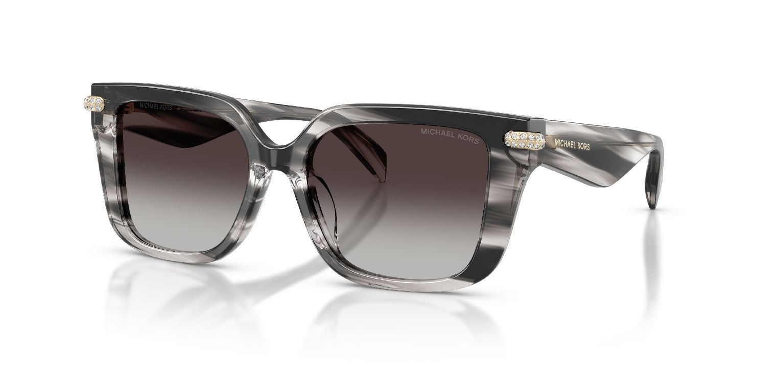 Lunettes de soleil Michael Kors Carré 0MK2275BU Noir pour Femme