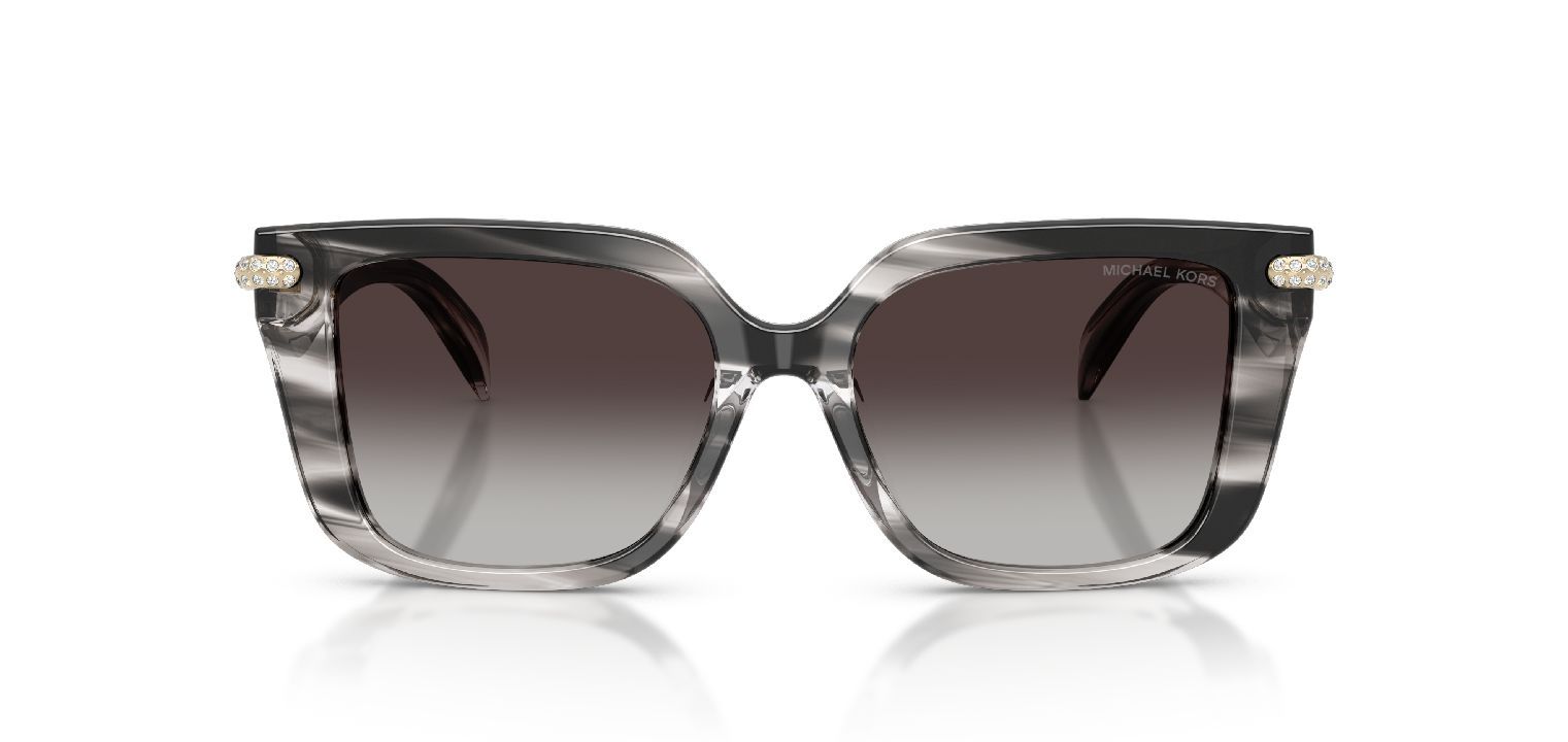 Lunettes de soleil Michael Kors Carré 0MK2275BU Noir pour Femme