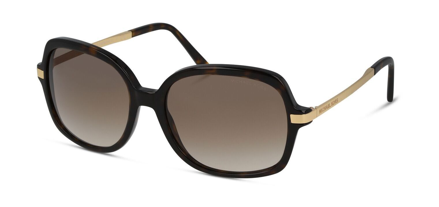Lunettes de soleil Michael Kors Rectangle 0MK2024 Ecaille pour Femme McOptic