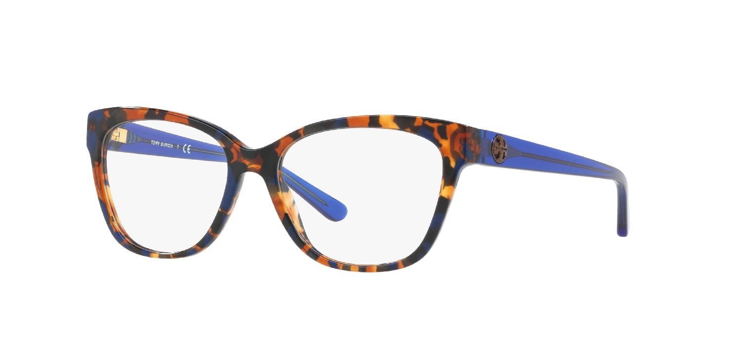 Occhiali da vista Tory Burch Rettangolari 0TY2079 Blu da Donna