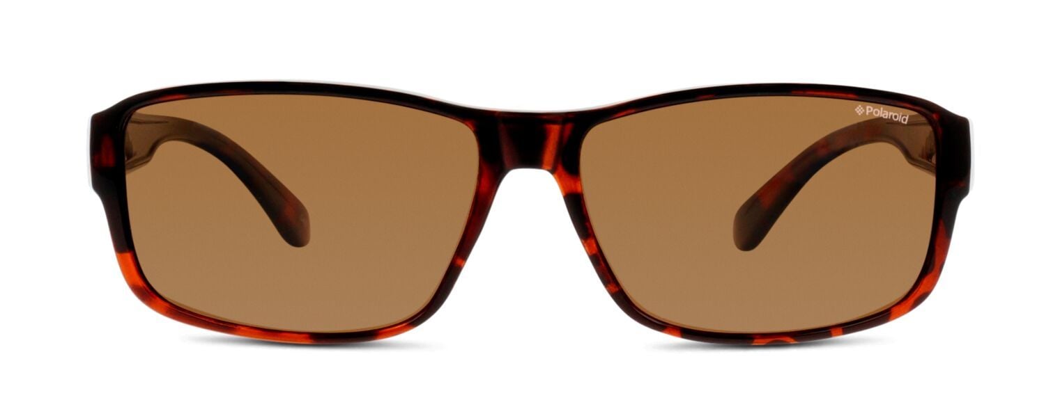 Polaroid Rechteckig Sonnenbrillen P8406B Schildpatt für Damen