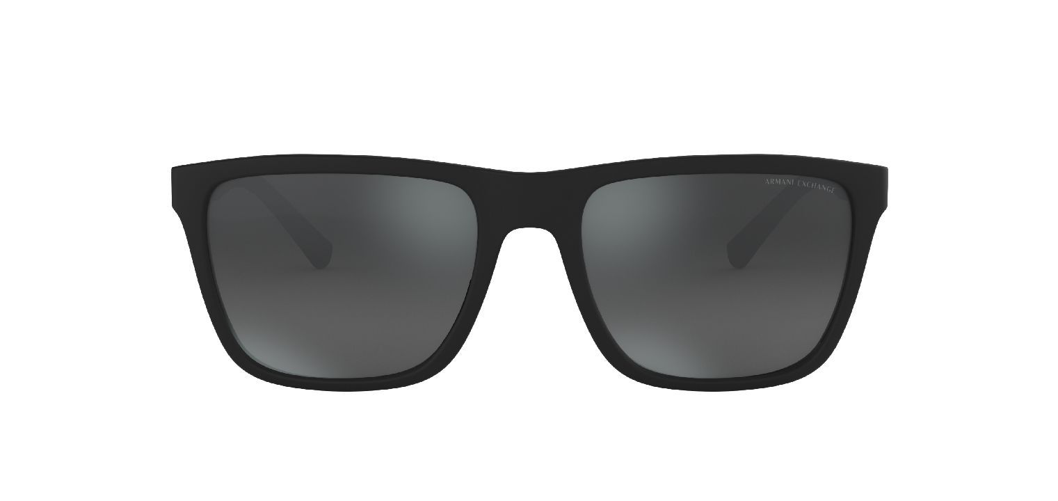 Lunettes de soleil Armani Exchange Carré 0AX4080S Noir pour Homme