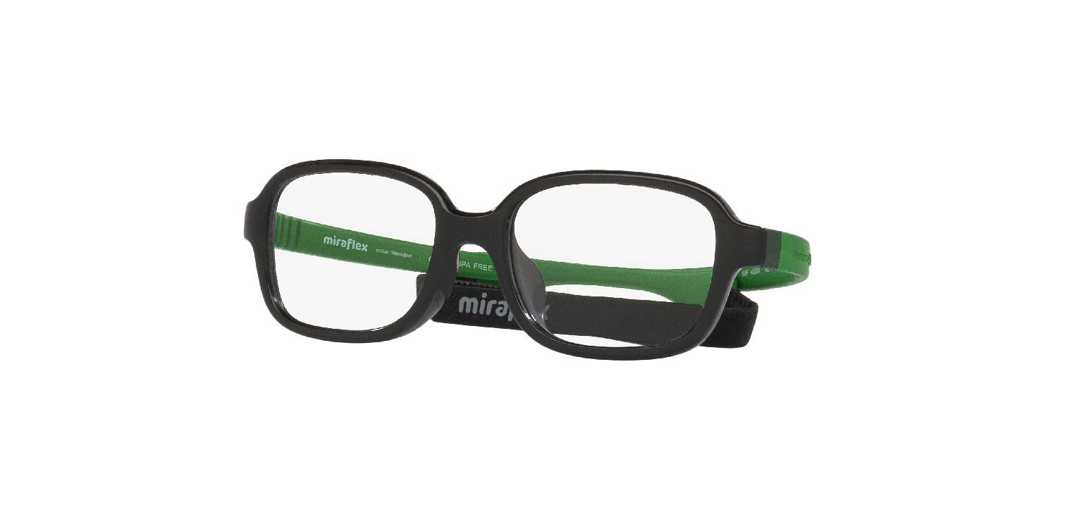 Lunettes de vue Miraflex Rectangle 0MF4026 Noir pour Enfant