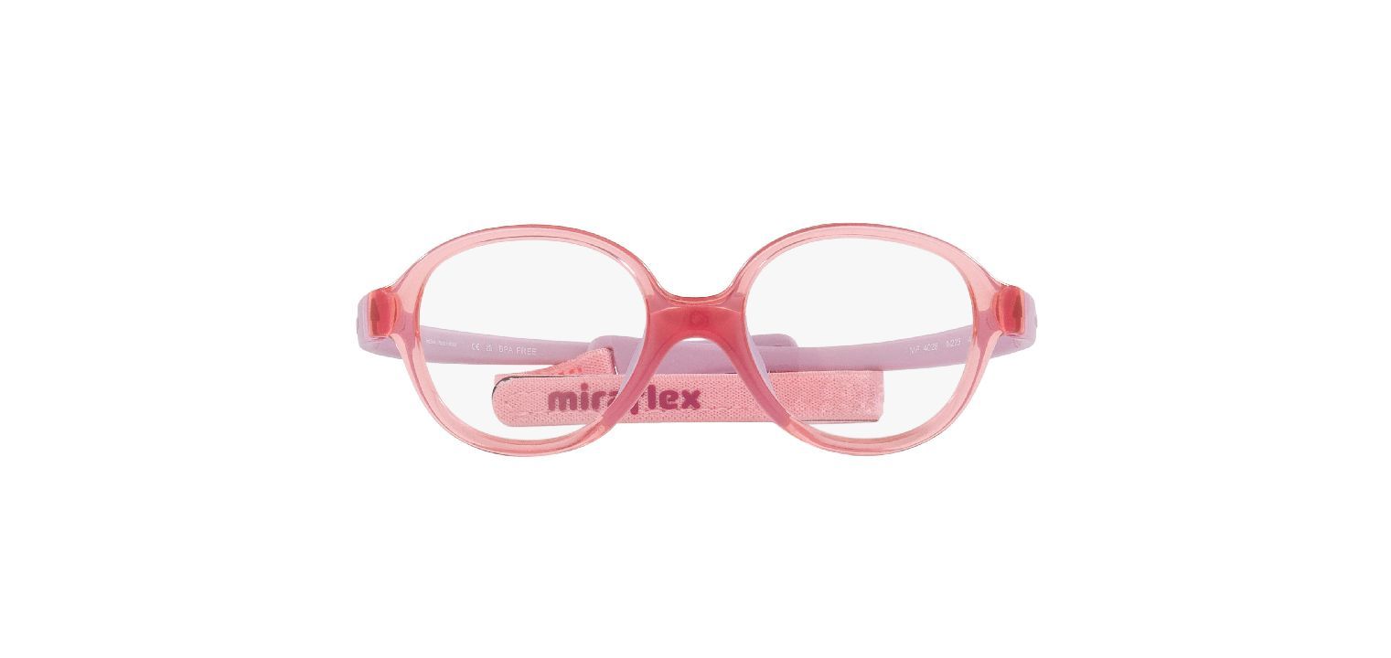 Lunettes de vue Miraflex Ronde 0MF4028 Rose pour Enfant