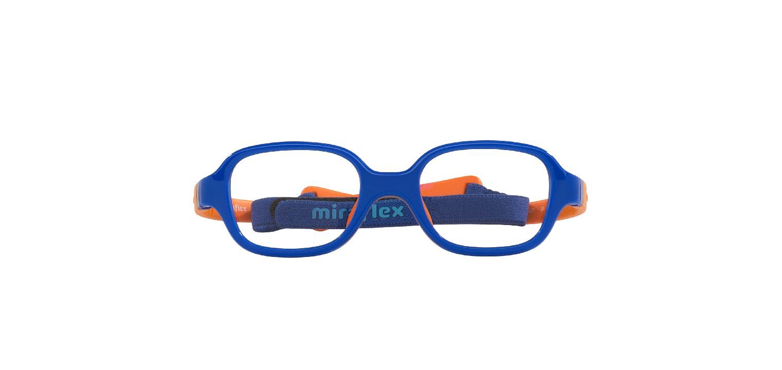 Lunettes de vue Miraflex Rectangle 0MF4029 Orange pour Enfant