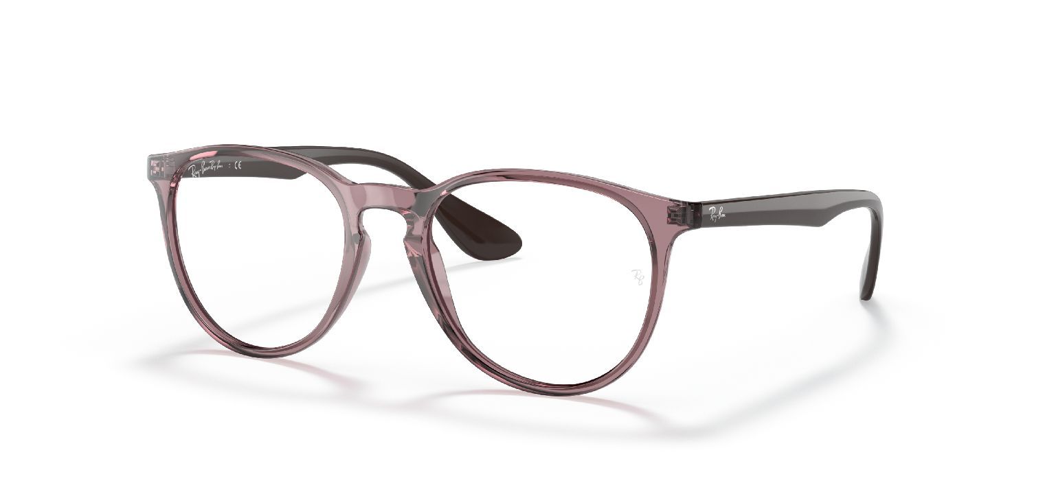 Ray-Ban Rund Brillen 0RX7046 Violett für Damen