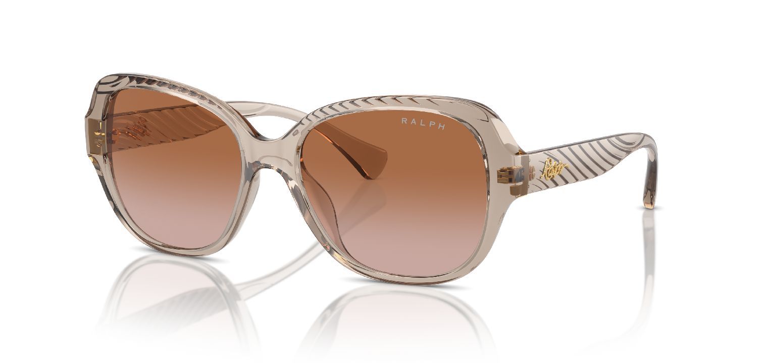 Lunettes de soleil Ralph Ronde 0RA5316U Beige pour Femme McOptic