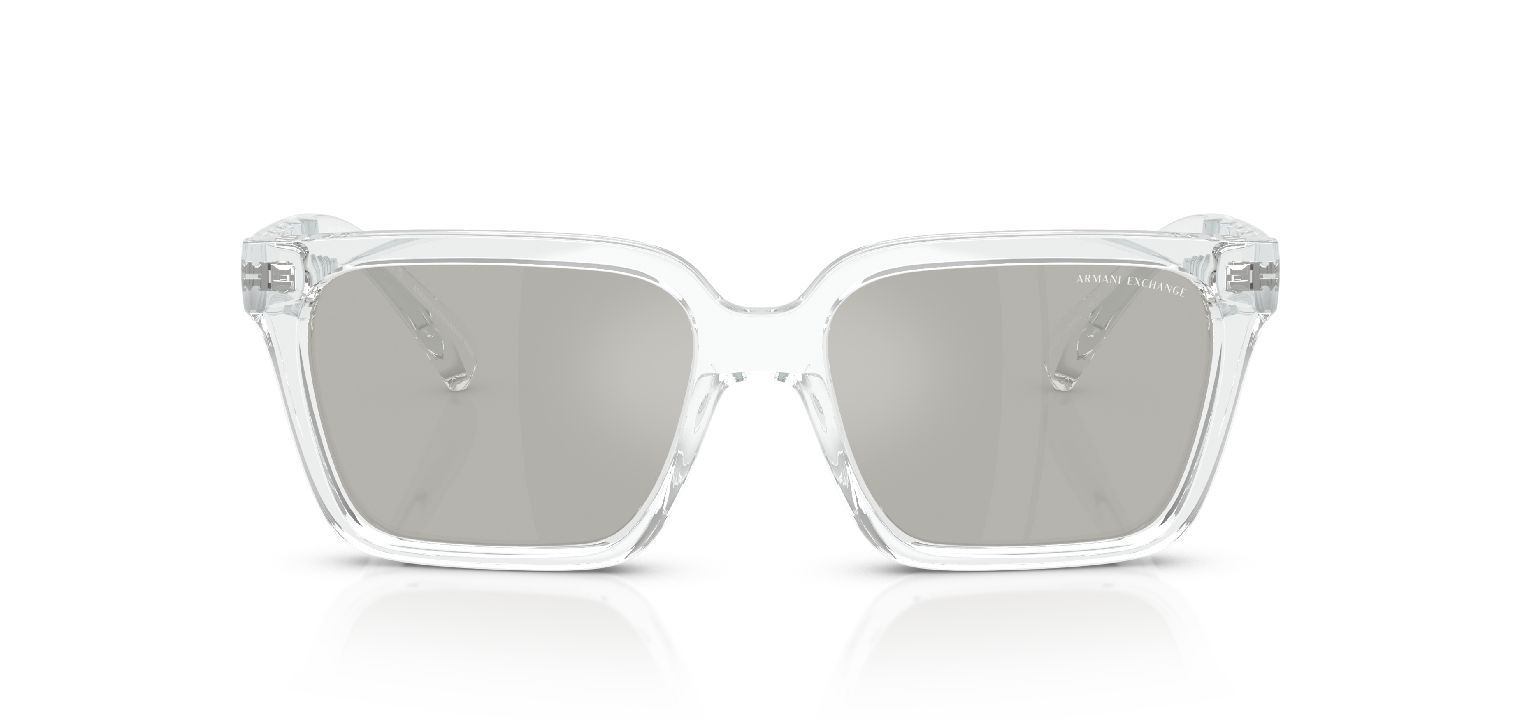 Armani Exchange Quadratisch Sonnenbrillen 0AX4147S Transparent für Herren