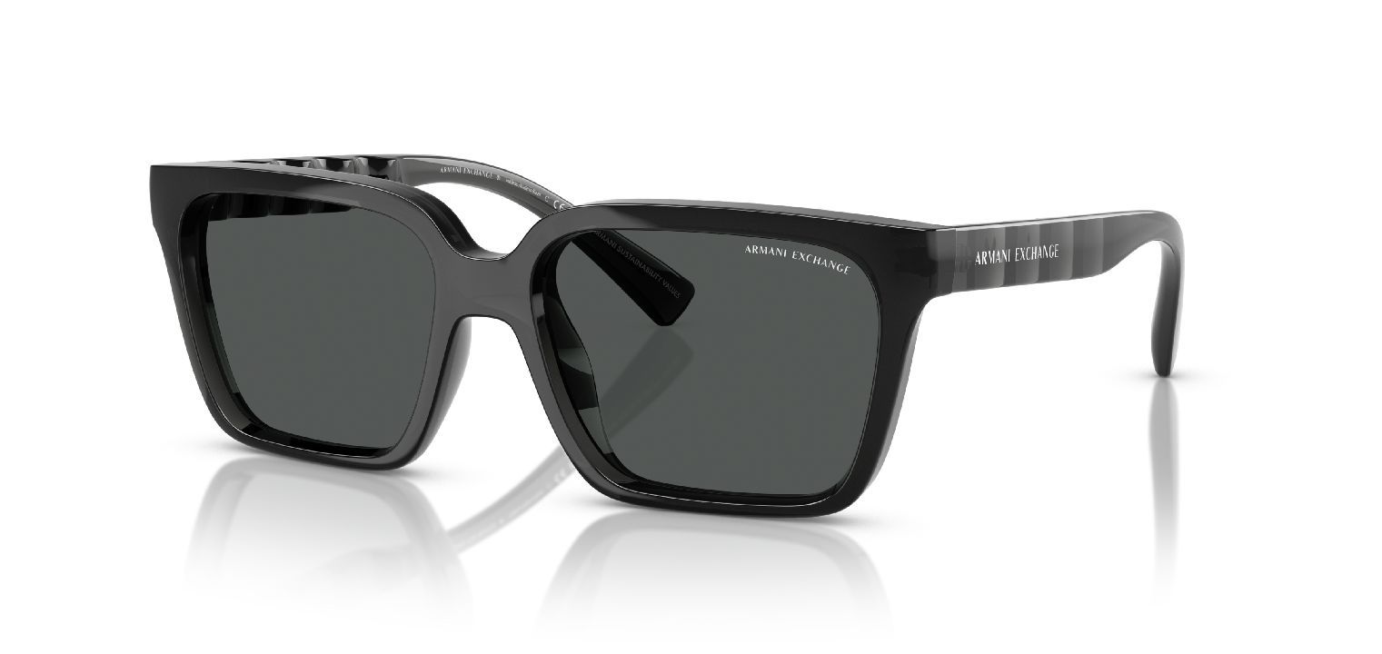 Armani Exchange Quadratisch Sonnenbrillen 0AX4147S Grau für Herren