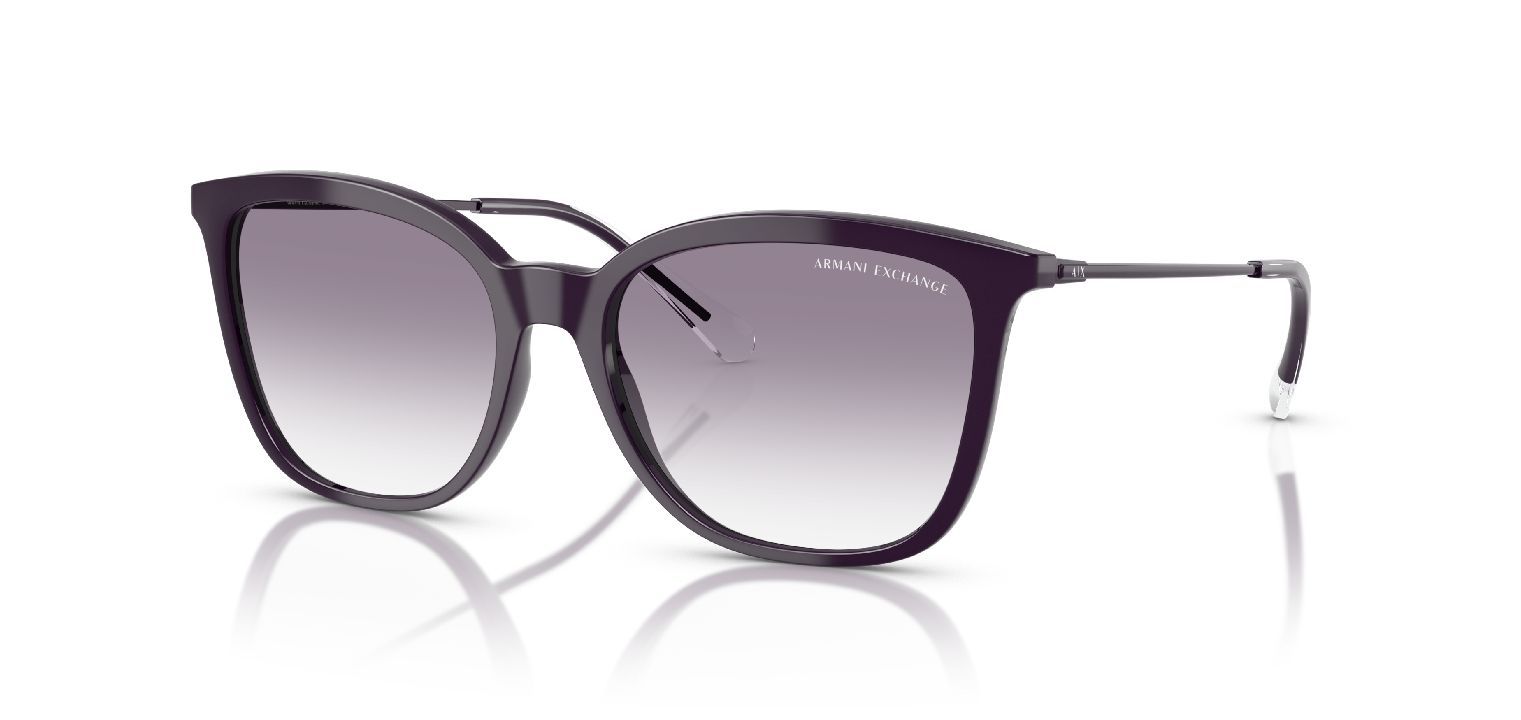 Armani Exchange Schmetterling Sonnenbrillen 0AX4151S Violett für Damen