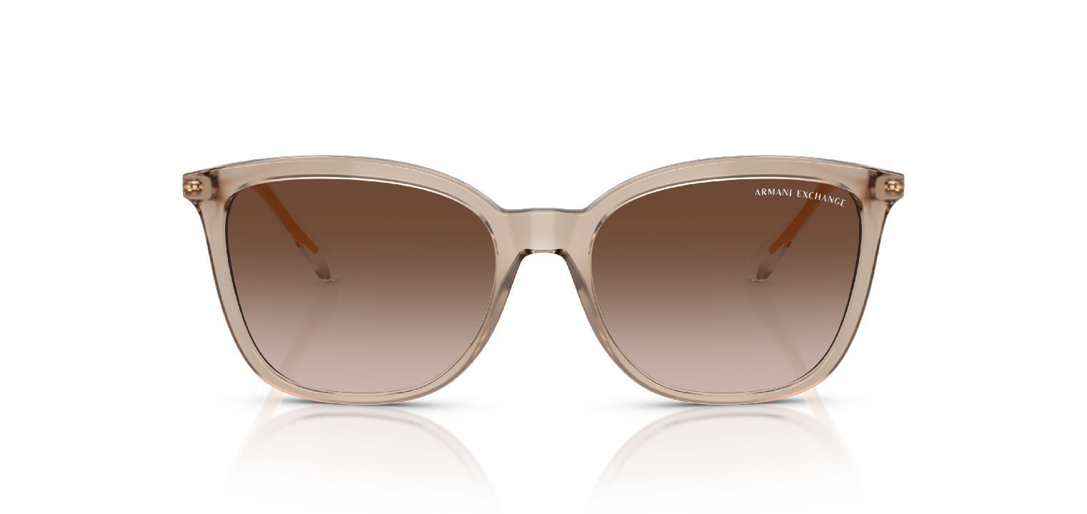 Armani Exchange Schmetterling Sonnenbrillen 0AX4151S Beige für Damen