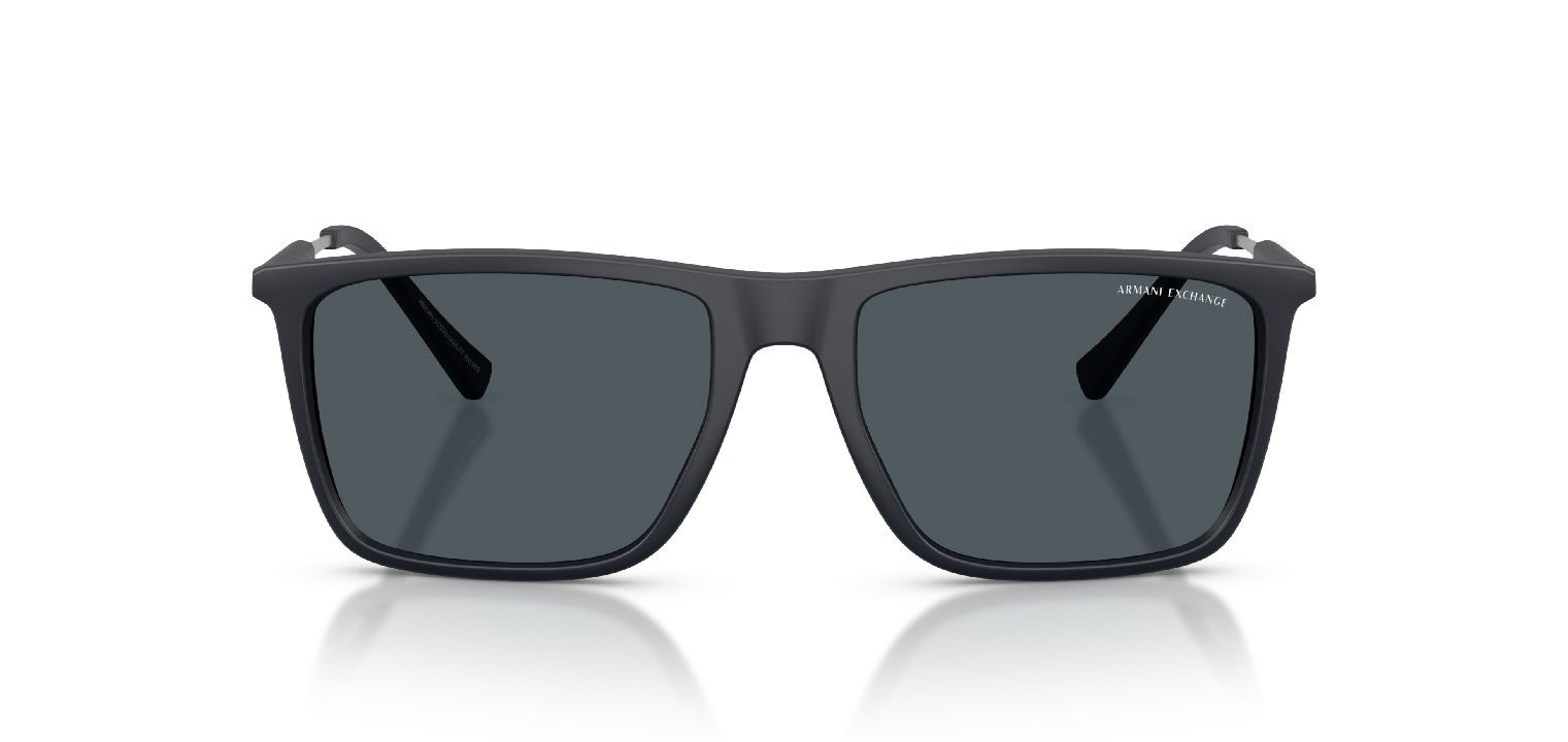 Armani Exchange Quadratisch Sonnenbrillen 0AX4160S Blau für Herren
