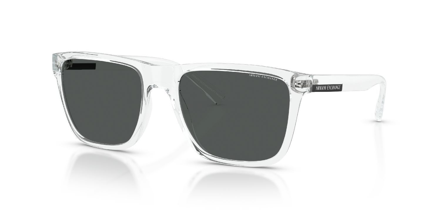 Armani Exchange Quadratisch Sonnenbrillen 0AX4080S Transparent für Herren