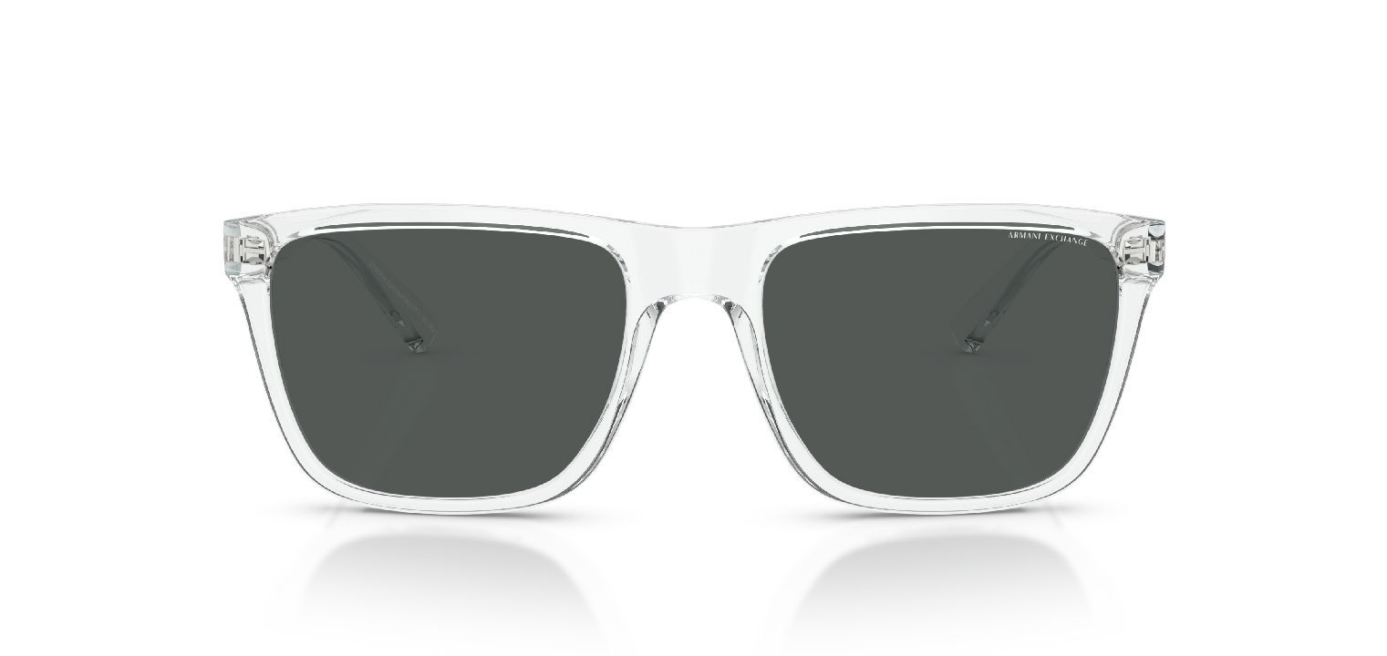 Armani Exchange Quadratisch Sonnenbrillen 0AX4080S Transparent für Herren