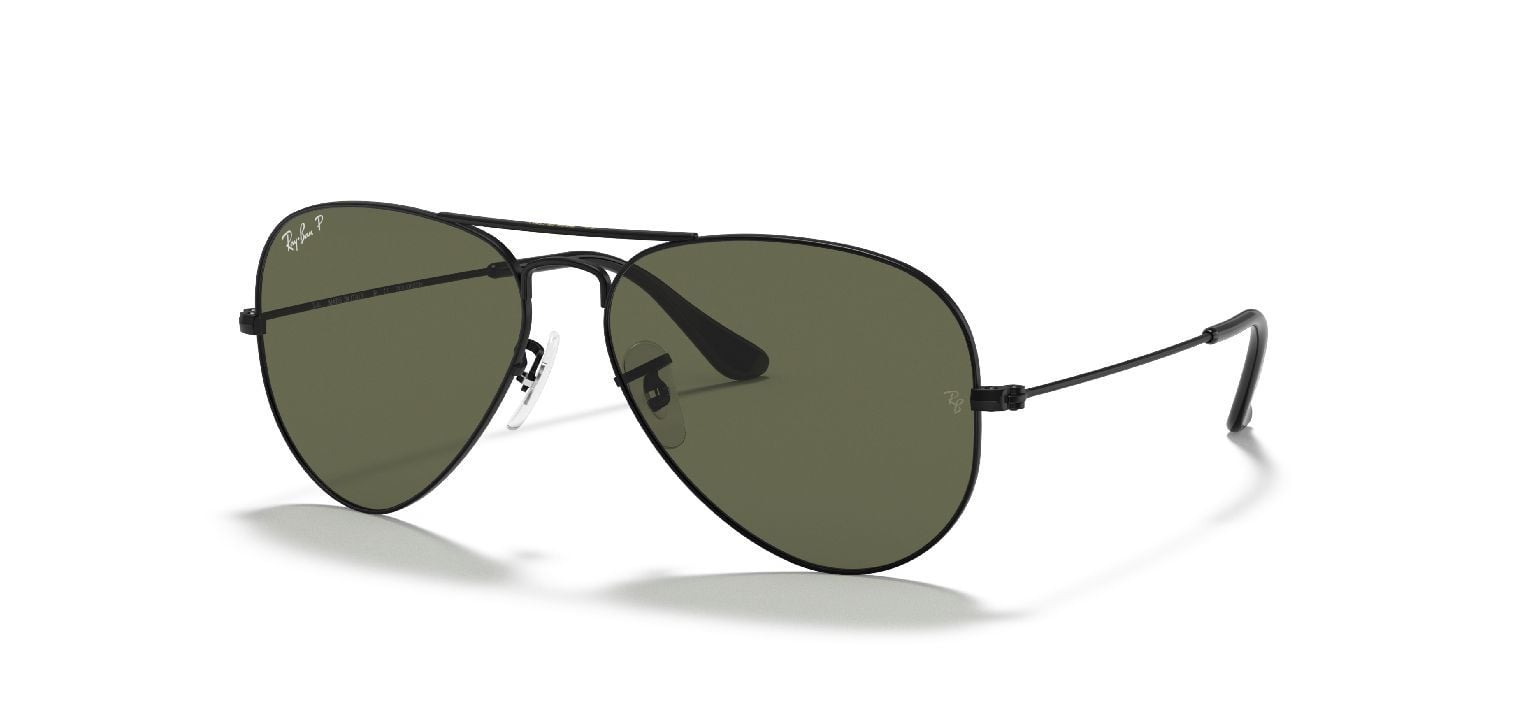 Ray-Ban Aviator Sonnenbrillen 0RB3025 Schwarz für Damen/Herren