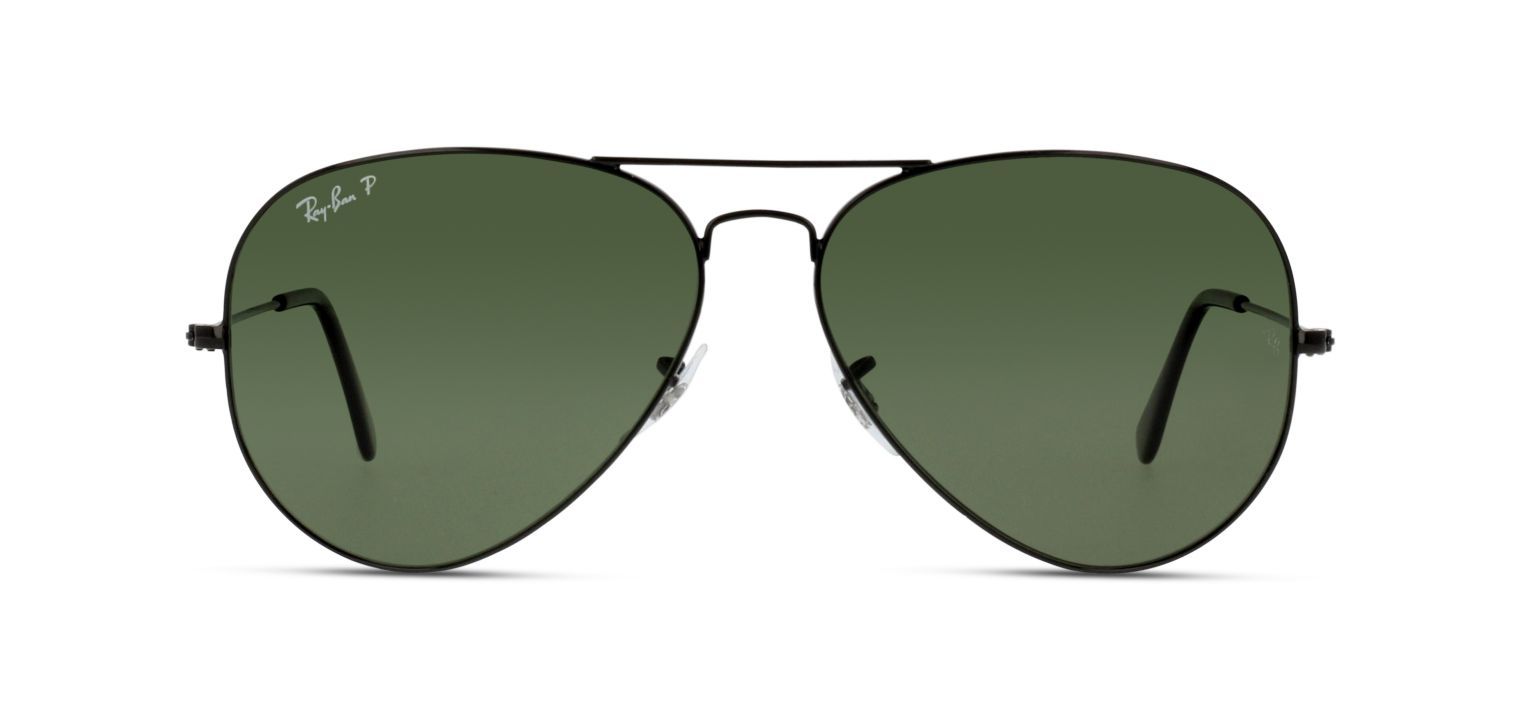 Occhiali da sole Uomo-Donna Ray-Ban 0RB3025 Pilot Nero McOptic