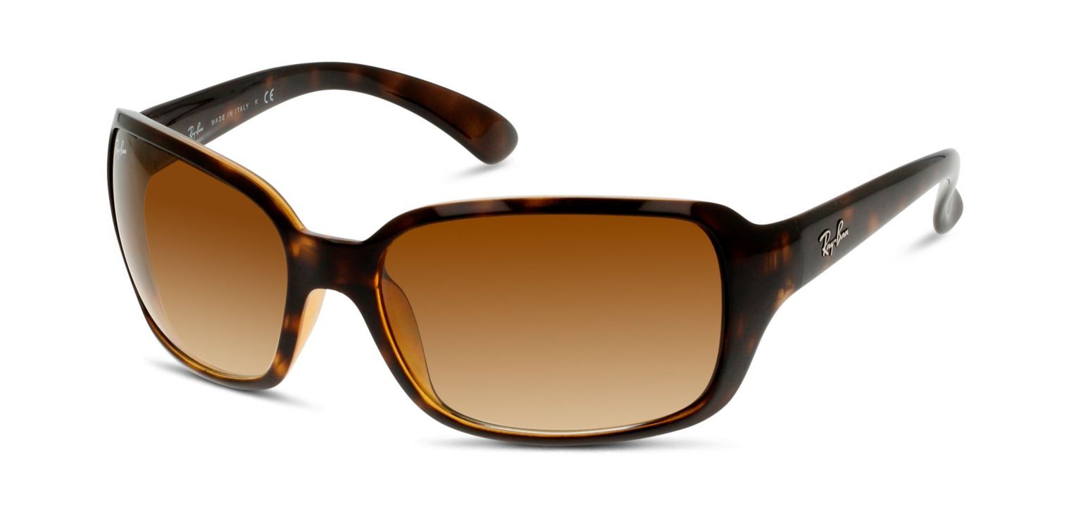 Lunettes de soleil Ray Ban Sport 0RB4068 Havana pour Femme McOptic