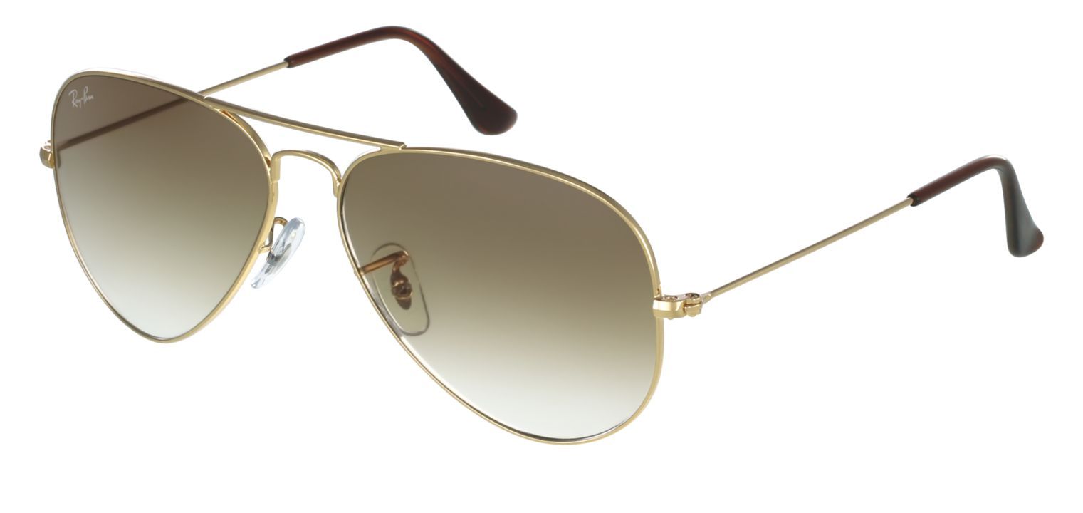 Lunettes de soleil Homme-Femme Ray-Ban 0RB3025 Pilot Doré