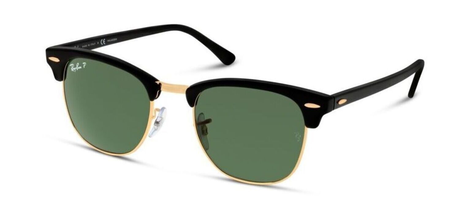 Occhiali da sole Uomo-Donna Ray-Ban 0RB3016 Clubmaster Nero McOptic |  McOptic