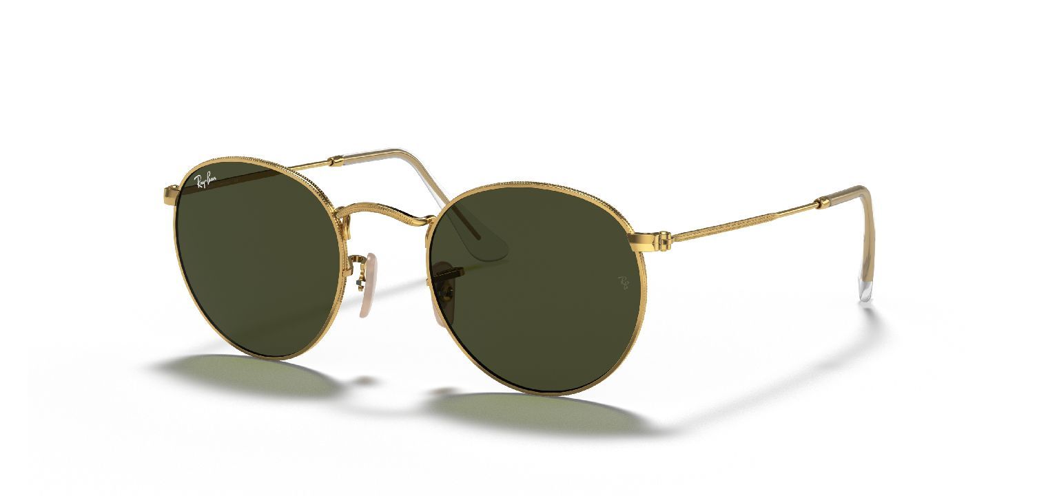 Occhiali da sole Ray-Ban Rotonda 0RB3447 Oro da Uomo