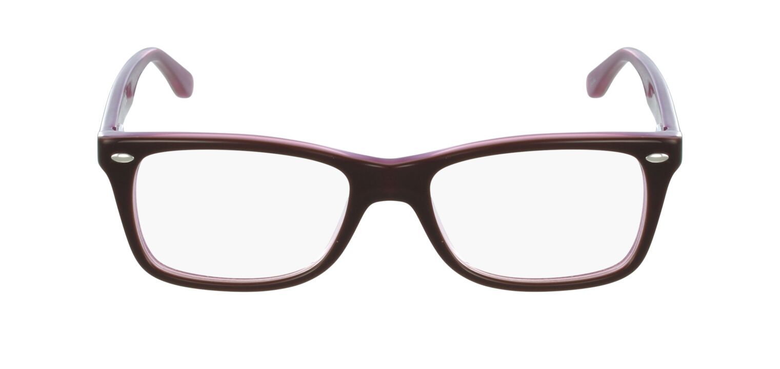 Lunettes de vue Homme-Femme Ray-Ban RX5228 Wayfarer Marron