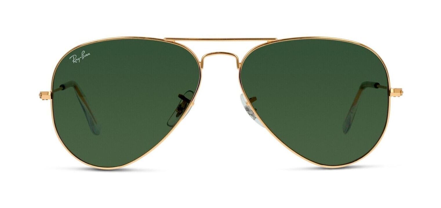 Lunettes de soleil Homme-Femme Ray-Ban 0RB3025 Pilot Doré