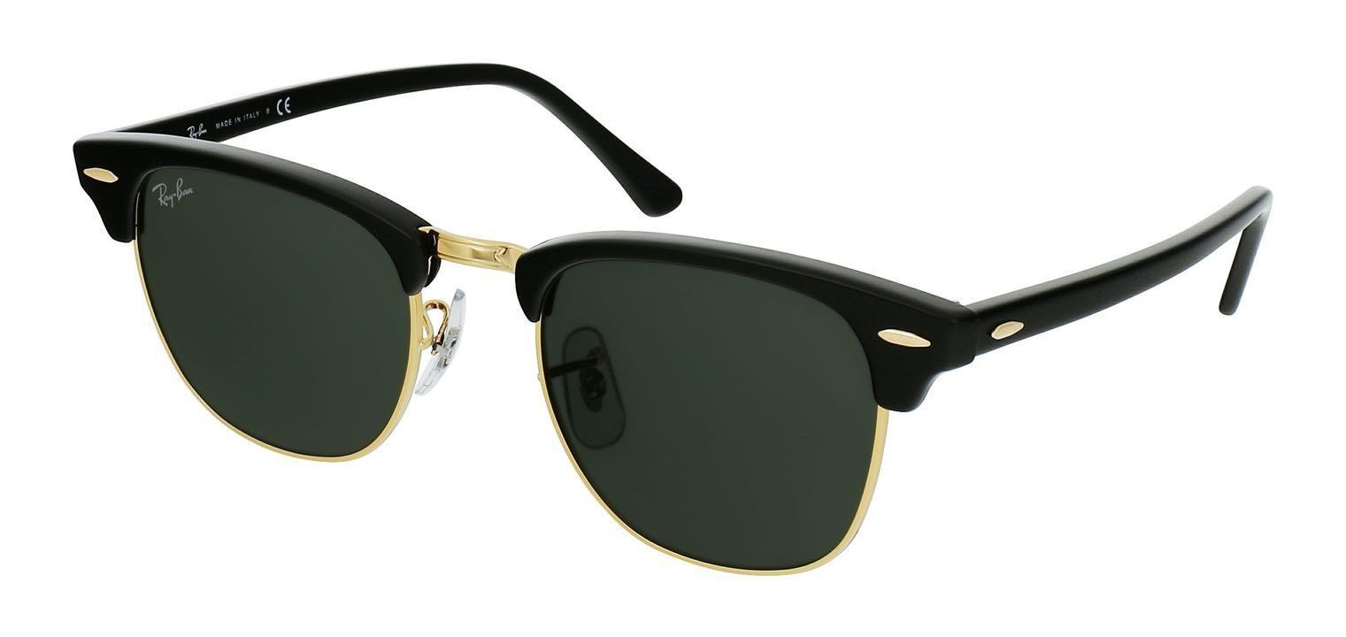 Occhiali da sole Ray Ban Clubmaster 0RB3016 Oro da Uomo Donna McOptic