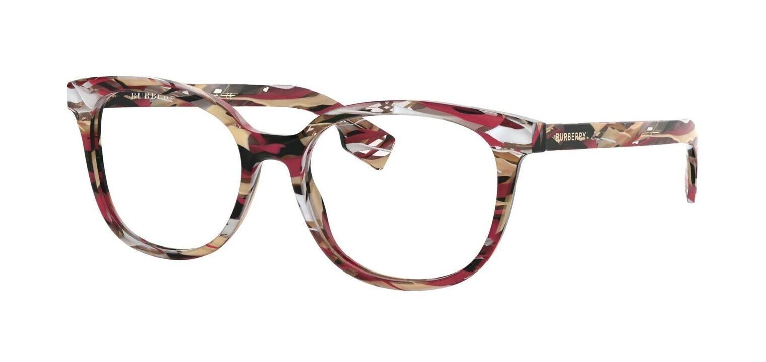 Burberry Quadratisch Brillen 0BE2291 Rot für Damen